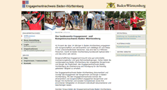 Desktop Screenshot of engagementnachweis-bw.de